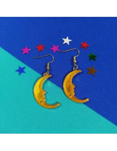 Aretes Caraluna en Colores