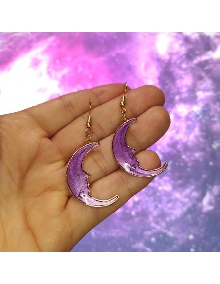 Aretes Caraluna en Colores