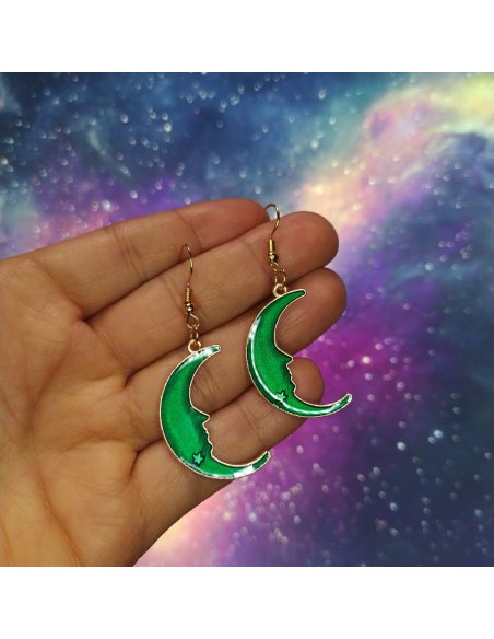 Aretes Caraluna en Colores