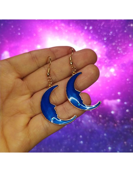 Aretes Caraluna en Colores