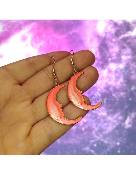 Aretes Caraluna en Colores