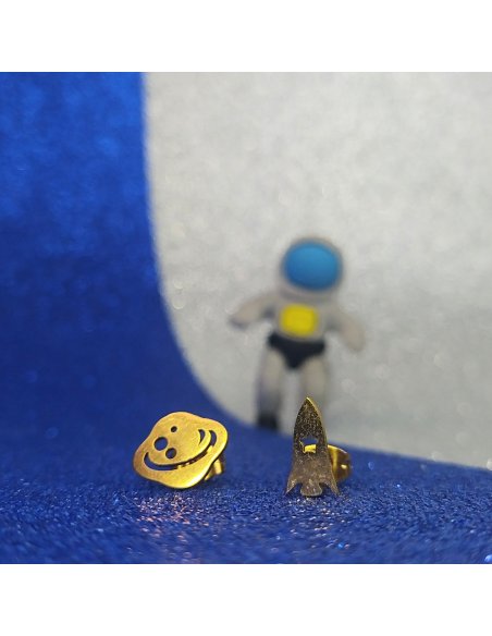 Topitos Saturnito y Nave