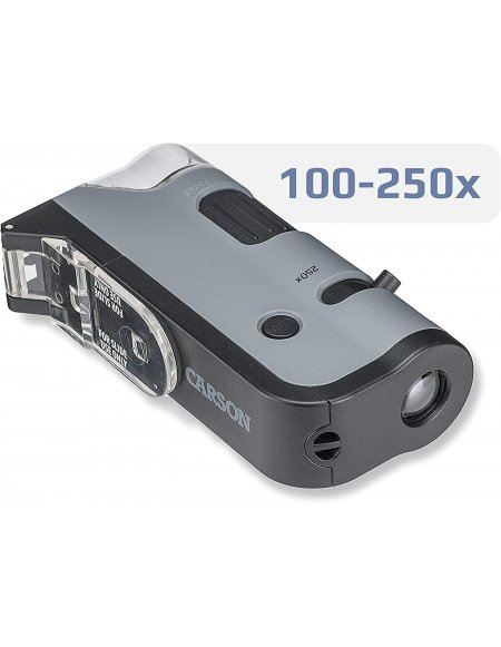 Microscopio Portátil Carson MicroFlip 100x-250x...