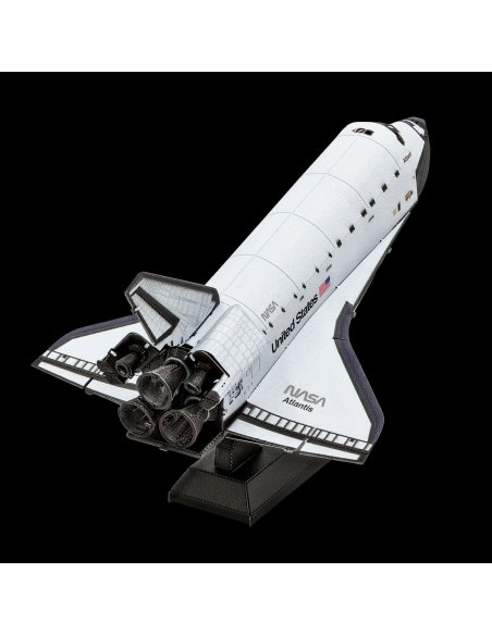 Modelo Metálico para Armar Transbordador Atlantis Color