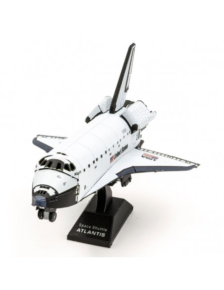 Modelo Metálico para Armar Transbordador Atlantis Color
