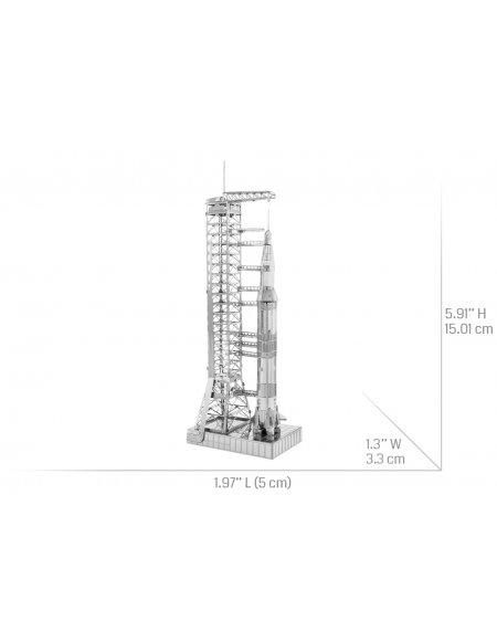 Modelo Metálico para Armar Apollo Saturno V
