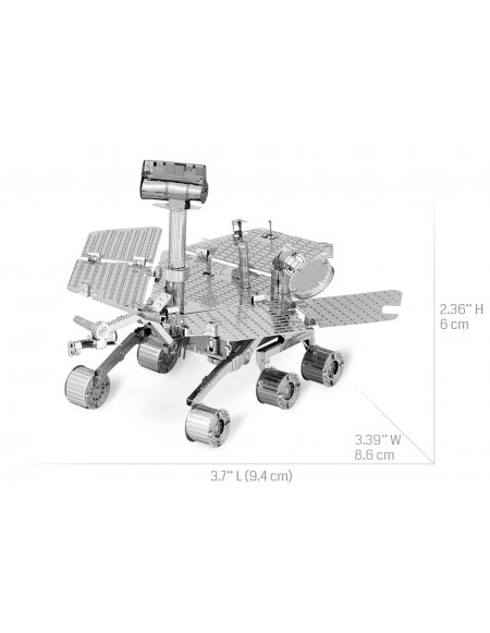 Modelo Metálico para Armar Rover en Marte