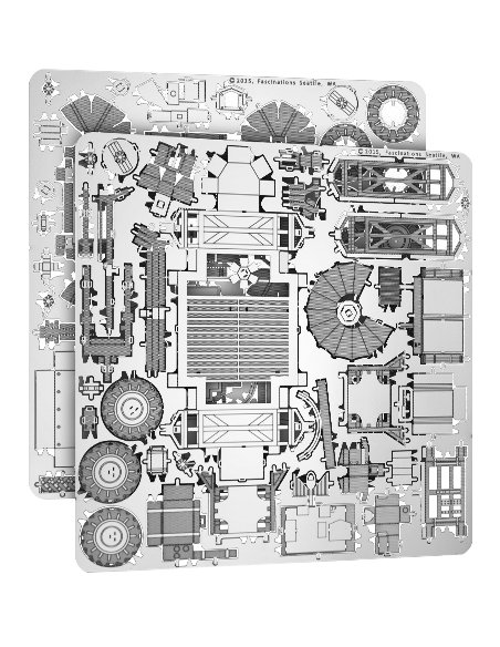 Modelo Metálico para Armar Sonda Voyager