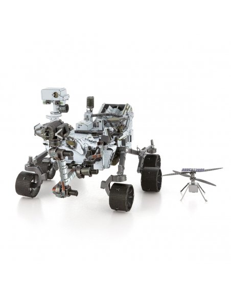 Modelo Metálico para Armar Rover Perseverance y Helicóptero en Marte