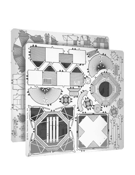 Modelo Metálico para Armar Modulo Lunar Apollo