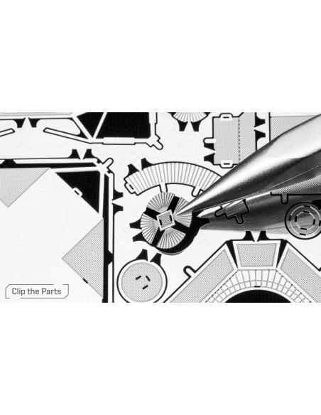 Modelo Metálico para Armar Modulo Lunar Apollo