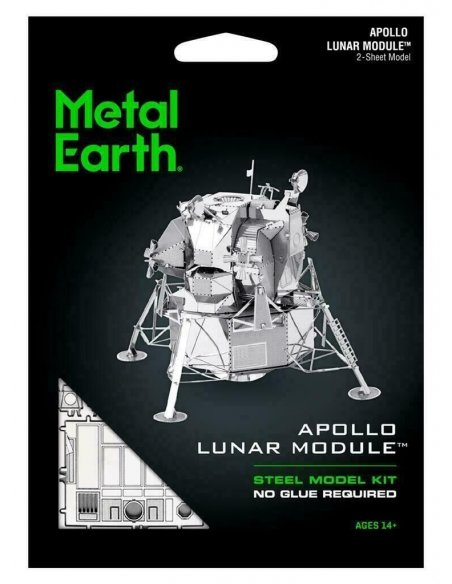 Modelo Metálico para Armar Modulo Lunar Apollo