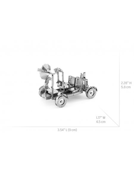 Modelo Metálico para Armar Rover Lunar Apollo