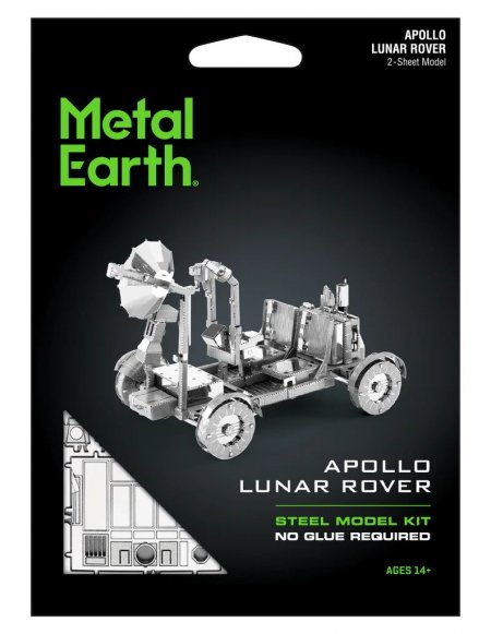 Modelo Metálico para Armar Rover Lunar Apollo