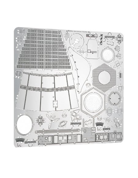 Modelo Metálico para Armar Nave Espacial Kepler