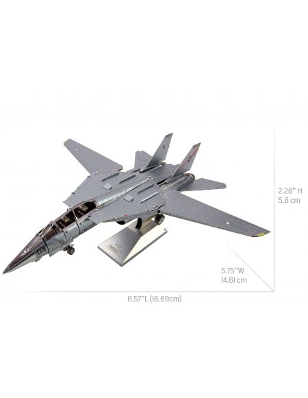 Modelo Metálico para Armar F-14 Tomcat