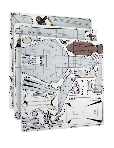 Modelo Metálico para Armar F-14 Tomcat