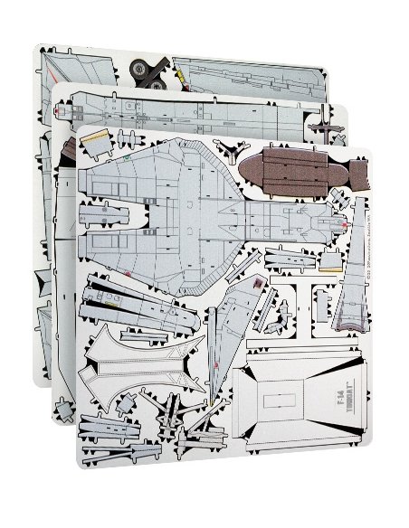 Modelo Metálico para Armar F-14 Tomcat