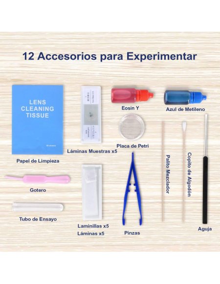 Microscopio para niños HSL 40x-2000x