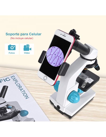 Microscopio para niños HSL 40x-2000x