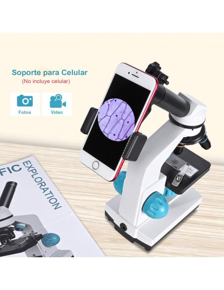 Microscopio para niños HSL 40x-2000x