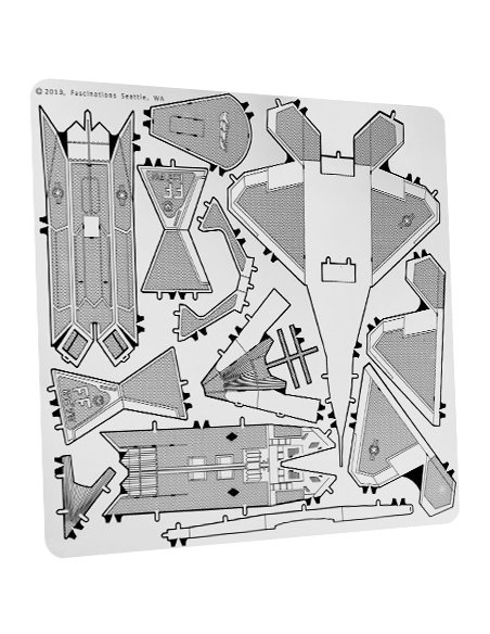 Modelo Metálico para armar F-22 Raptor