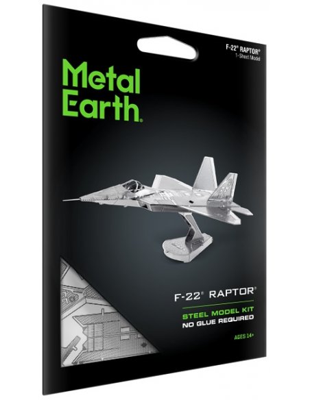 Modelo Metálico para armar F-22 Raptor