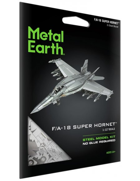 Modelo Metálico para Armar F/A-18 Super Hornet