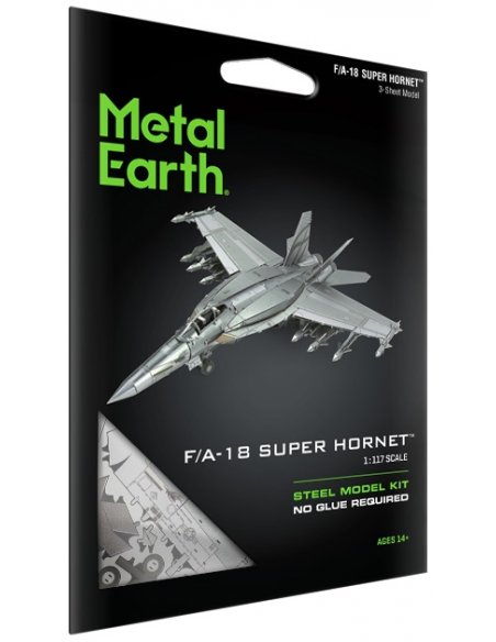 Modelo Metálico para Armar F/A-18 Super Hornet