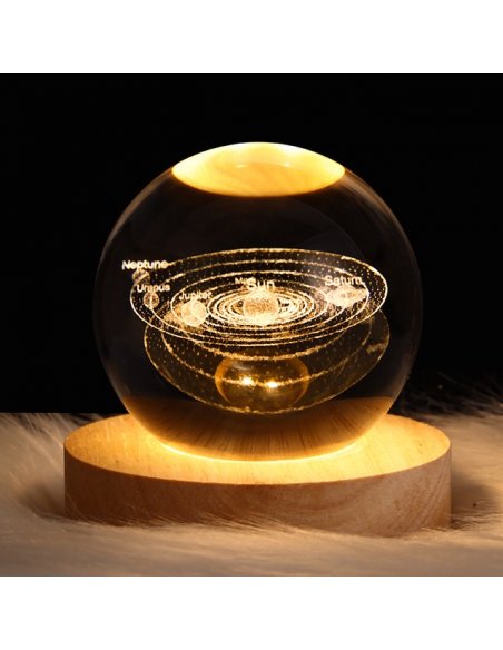 Lampara Esfera Sistema Solar