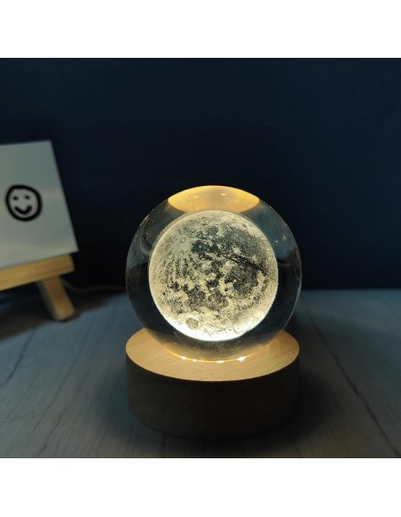 Lámpara Esfera Luna