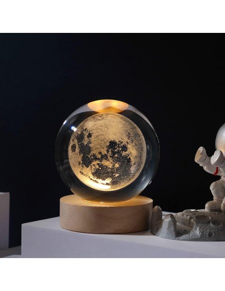 Lámpara Esfera Luna