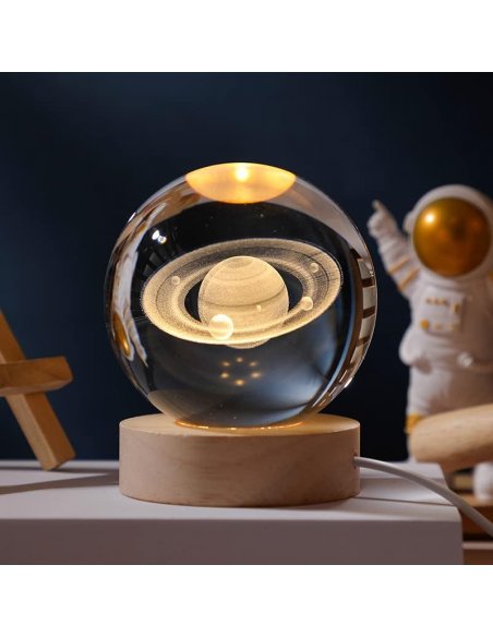 Lampara Esfera Saturno