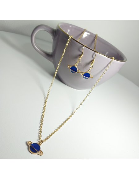 Collar Saturnito en colores