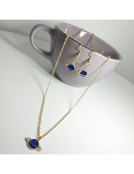 Collar Saturnito en colores