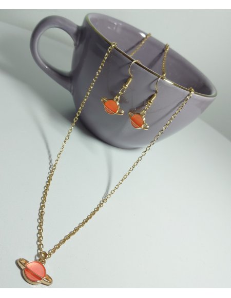 Collar Saturnito en colores