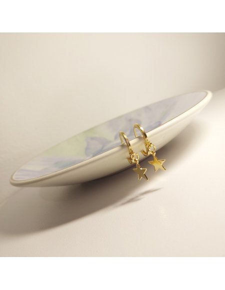 Aretes Estrellas Doradas