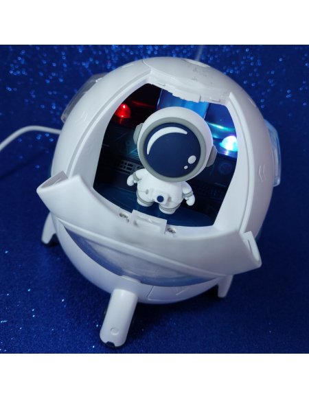 Humidificador Capsula Espacial con mini Astronauta