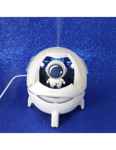 Humidificador Capsula Espacial con mini Astronauta