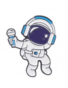 Pin Astronauta Cantante