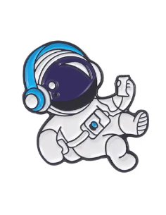 Pin Astronauta Music