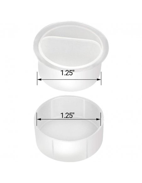 Par de Tapas Protectoras Oculares de 1.25"