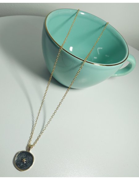 Collar Rustico Estrella Negra