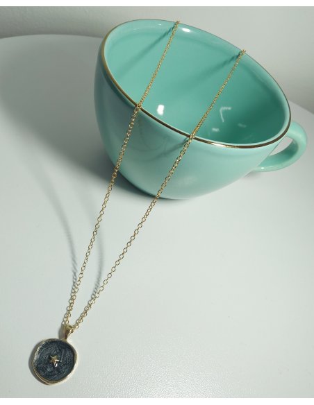 Collar Rustico Estrella Negra