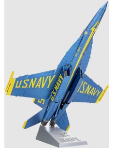 Modelo Metálico para Armar Blue Angels F/A-18 Super Hornet