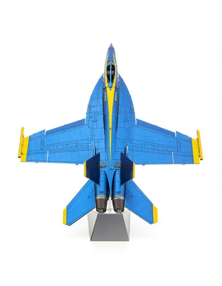 Modelo Metálico para Armar Blue Angels F/A-18 Super Hornet