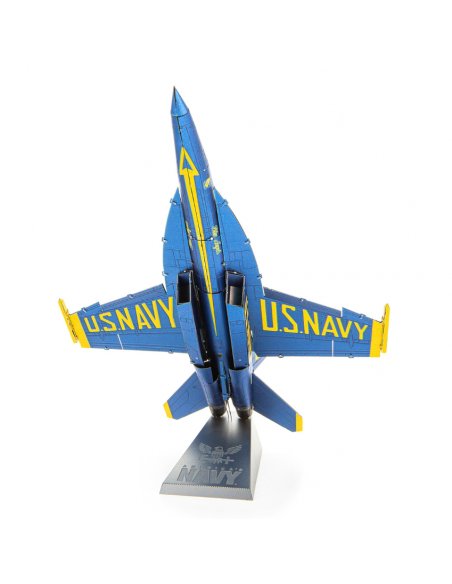 Modelo Metálico para Armar Blue Angels F/A-18 Super Hornet