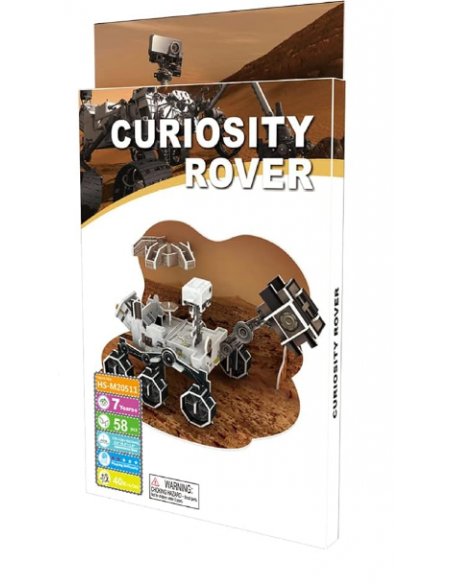 Rompecabezas Pequeño 3D Curiosity Rover