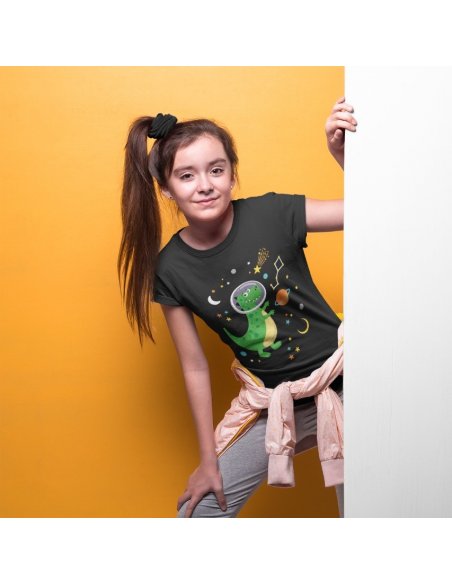 Camiseta Astrodino Negra