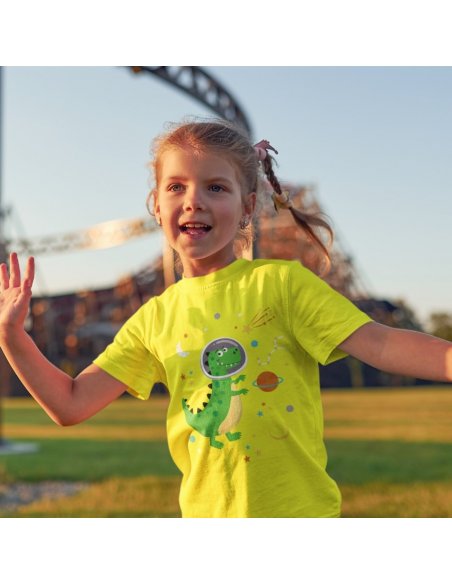 Camiseta Astrodino Amarilla